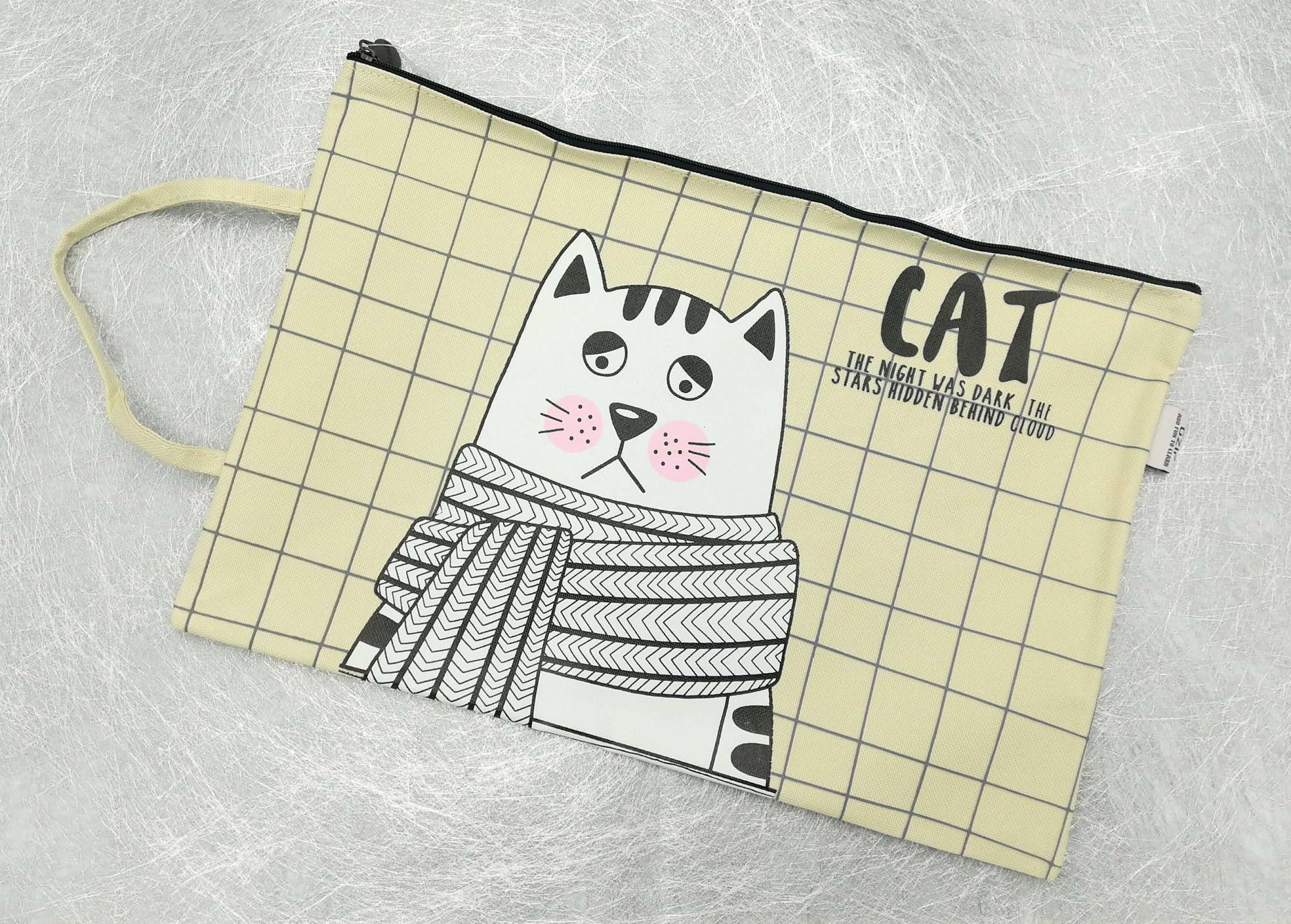 A4 Multi Purpose Stationery Zip Bag 7015