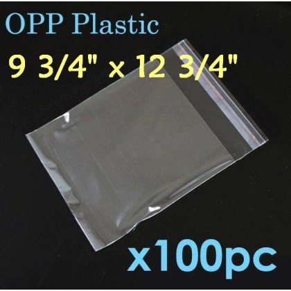 thumbnail image 2 of 500 Clear OPP Plastic Sleeves For Standard 12mm Blu-Ray Cases - Self-Adhesive, Fast Shipping 2 of 6