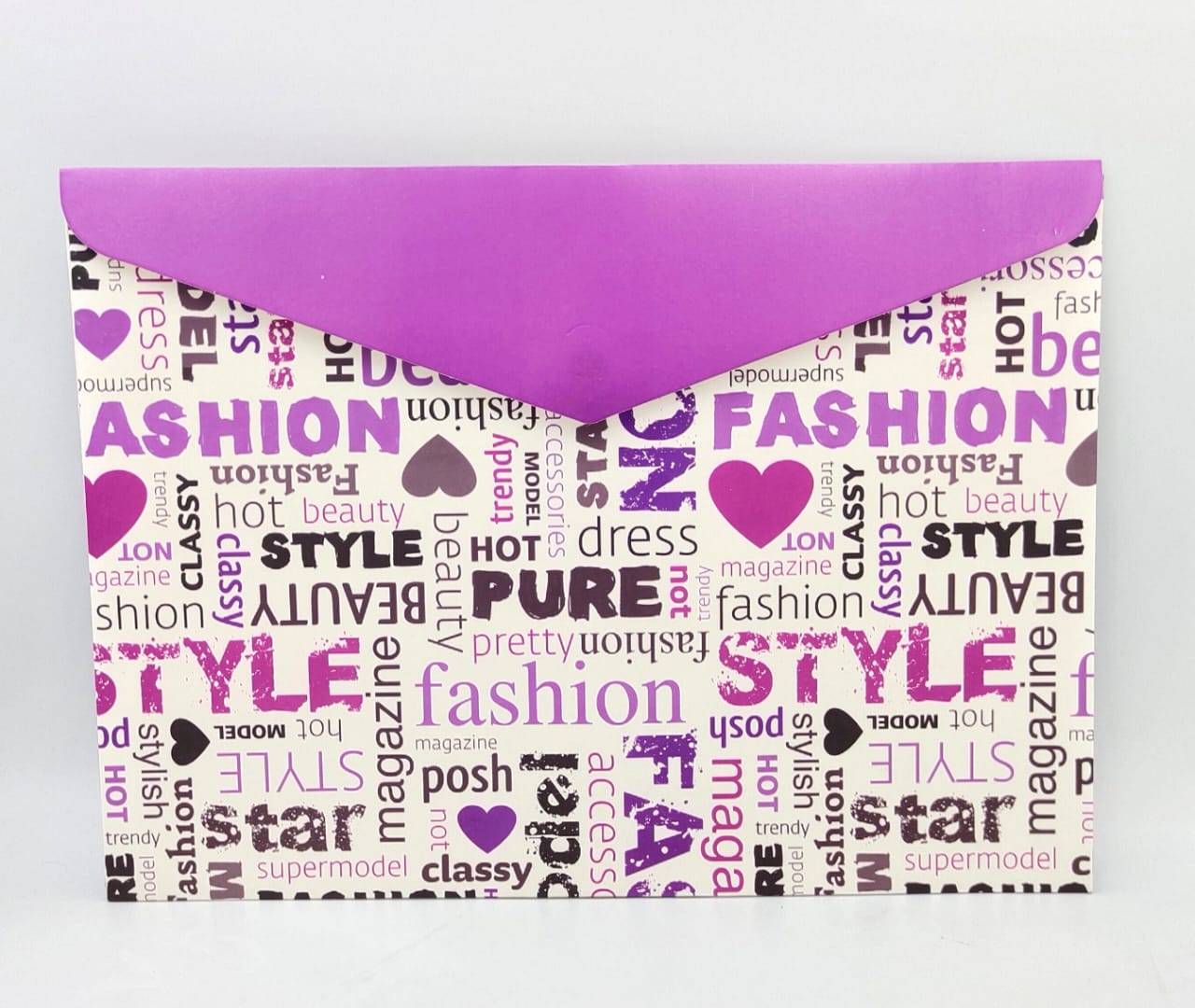 (20pcs) A4 Fancy Envelope Paper Folder WJDF 1108