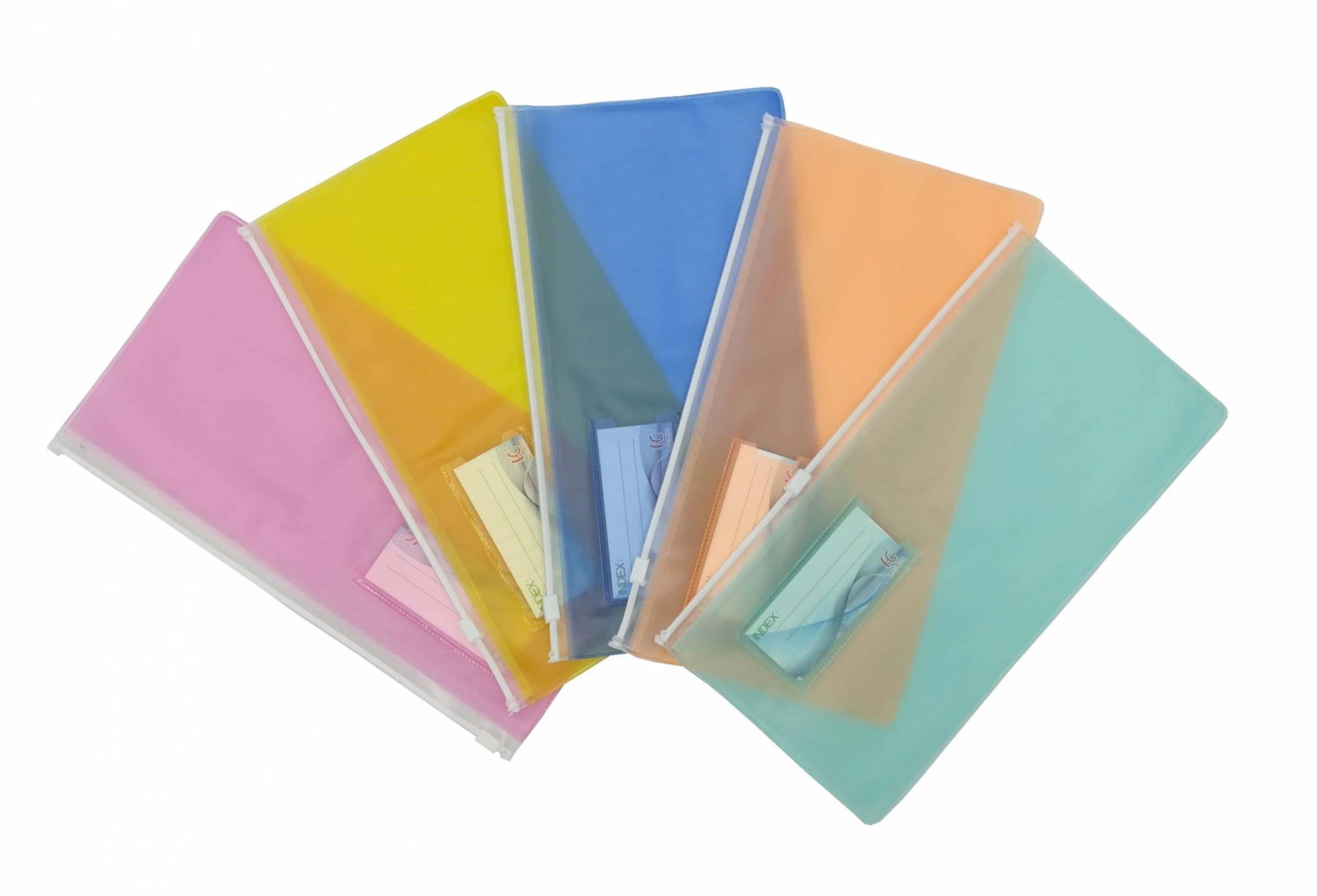 HC53 Color Zip Bag - B6 size