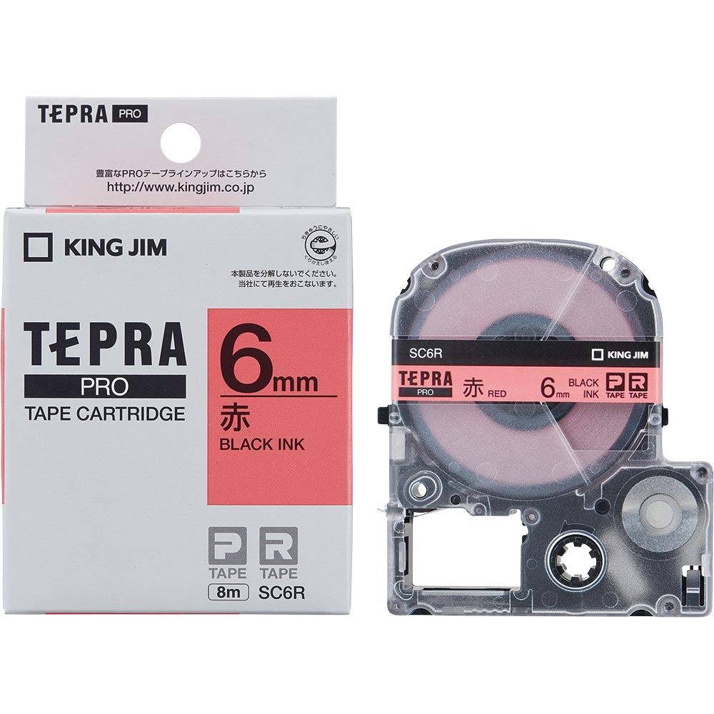KING JIM SC6R TEPRA TAPE