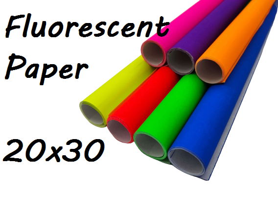 Fluorescent Color Paper 80 gsm - 20
